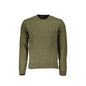 Napapijri Maglione Uomo Verde Ricamo Maglie - foto prodotto