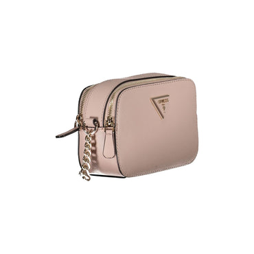 Guess Jeans Borsa Donna Noelle Rosa a Tracolla con Catena Borse - vista 2