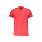 Cavalli Class Polo Maniche Corte Uomo Rossa Ricamo Rosso - foto prodotto