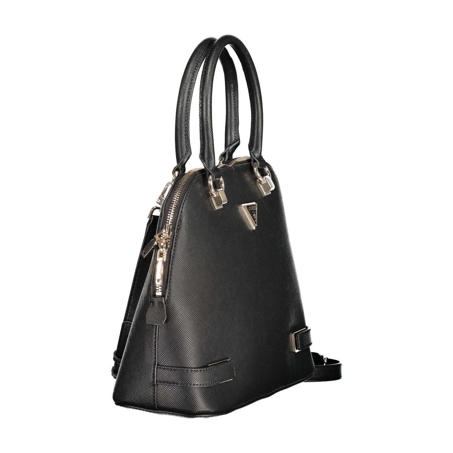 Guess Jeans Borsa a Tracolla Donna Nera Chiusura con Zip Borse nero - vista 3
