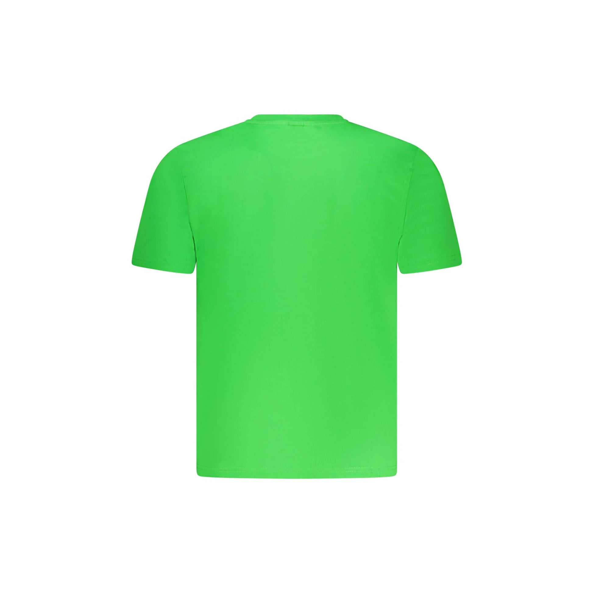 North Sails T-Shirt Maniche Corte Uomo Verde Stampa Logo - vista 2
