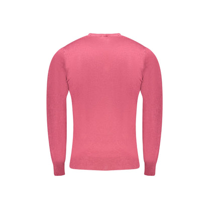 Cavalli Class Maglia Uomo Rossa Girocollo con Logo Maglie rosso - vista 2