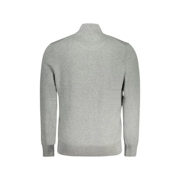 Timberland Maglia Cardigan Uomo Grigio Ricamo Maglie - vista 2