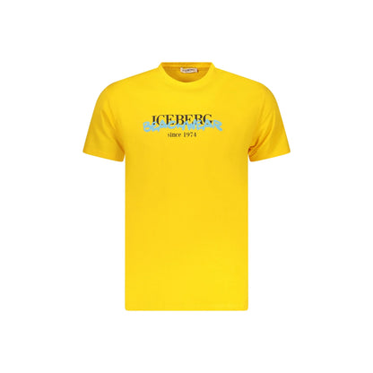 ICEBERG T-SHIRT MANICHE CORTE UOMO GIALLO