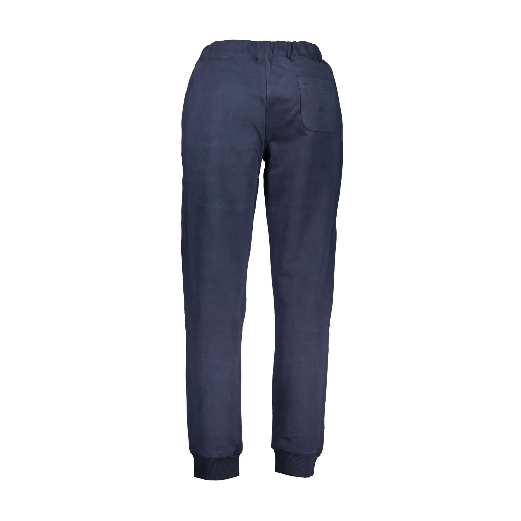 La Martina Pantaloni Uomo Blu Stampa Logo - vista 2