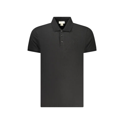 Calvin Klein Polo Maniche Corte Uomo Nera Ricamo Nero - foto prodotto