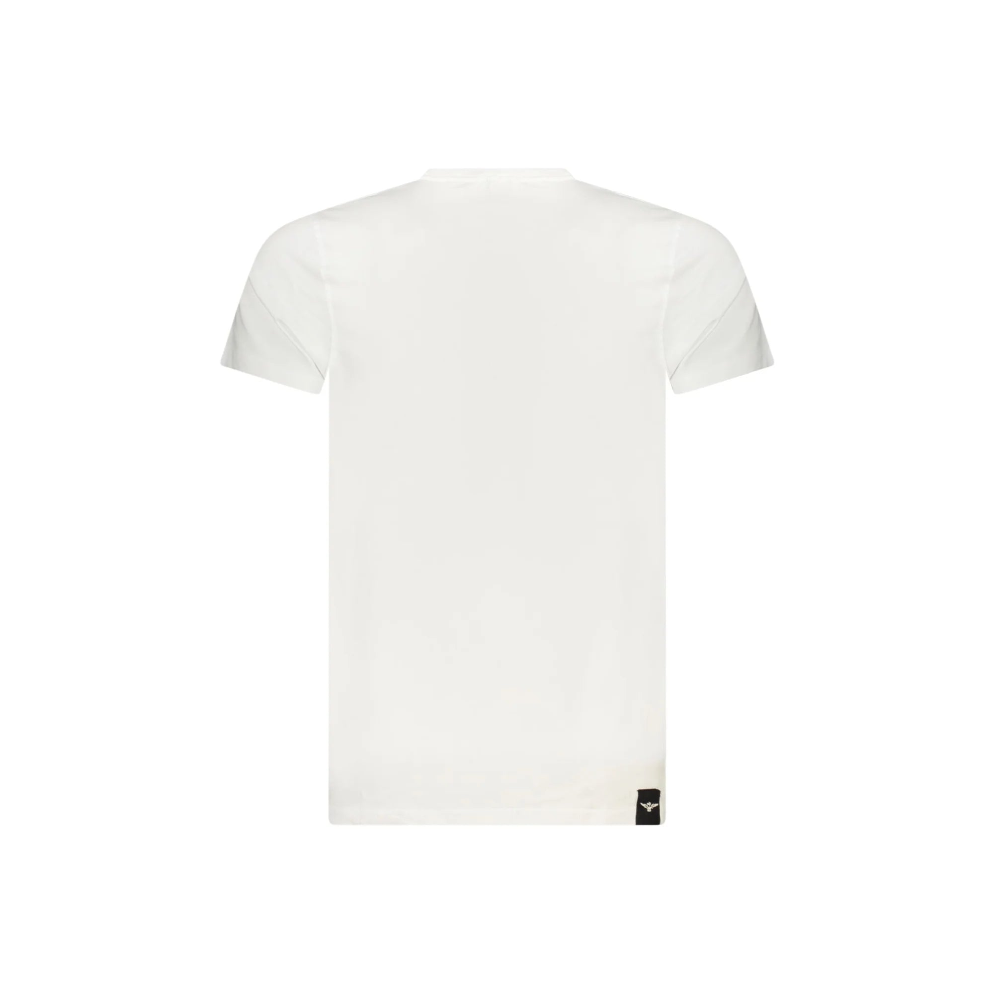 ACCADEMIA MILITARE T-SHIRT MANICHE CORTE UOMO BIANCO
