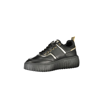 LAURA BIAGIOTTI Sneakers Donna Nere con Lacci e Strass nero - vista 3