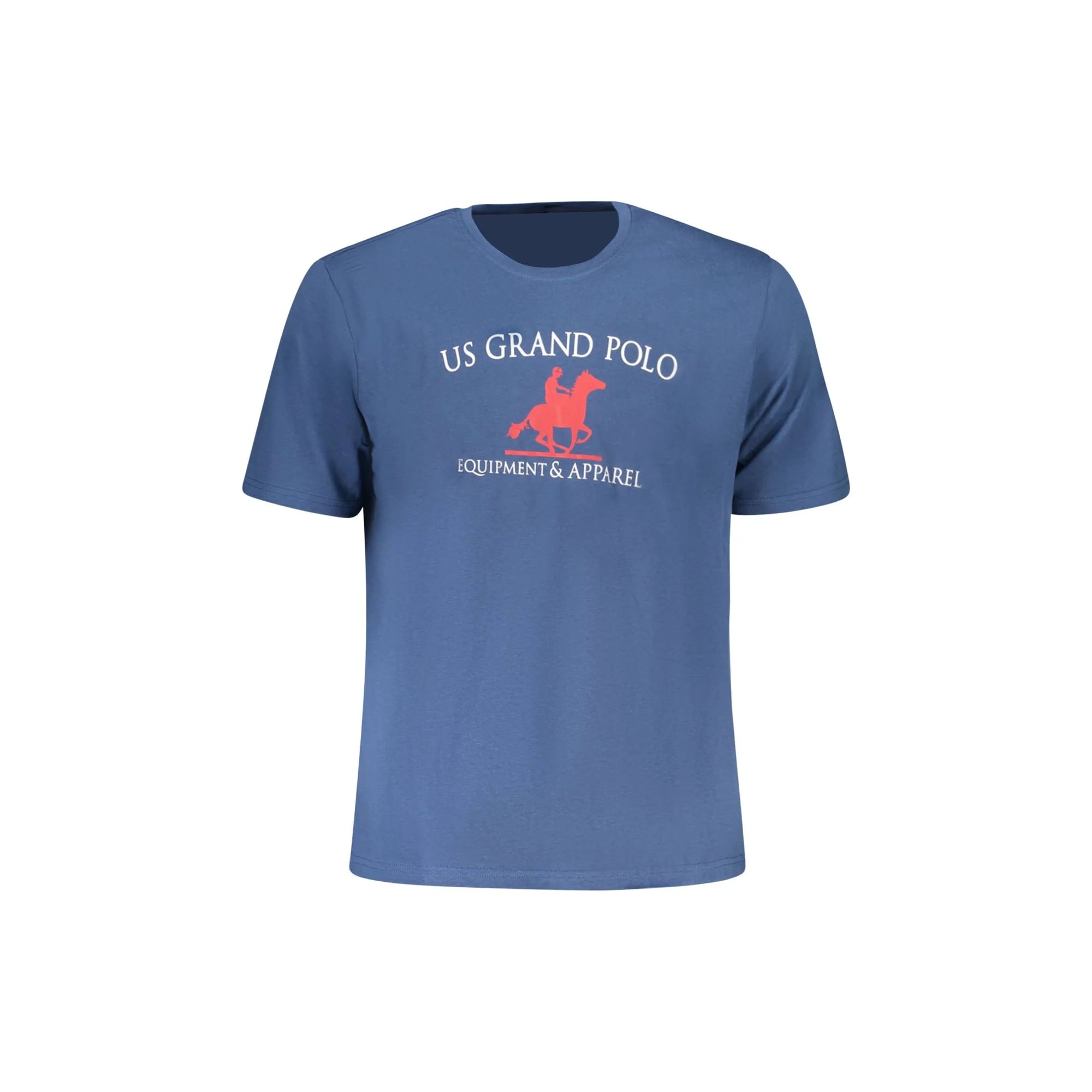U.S. GRAND POLO T-SHIRT MANICHE CORTE UOMO BLU