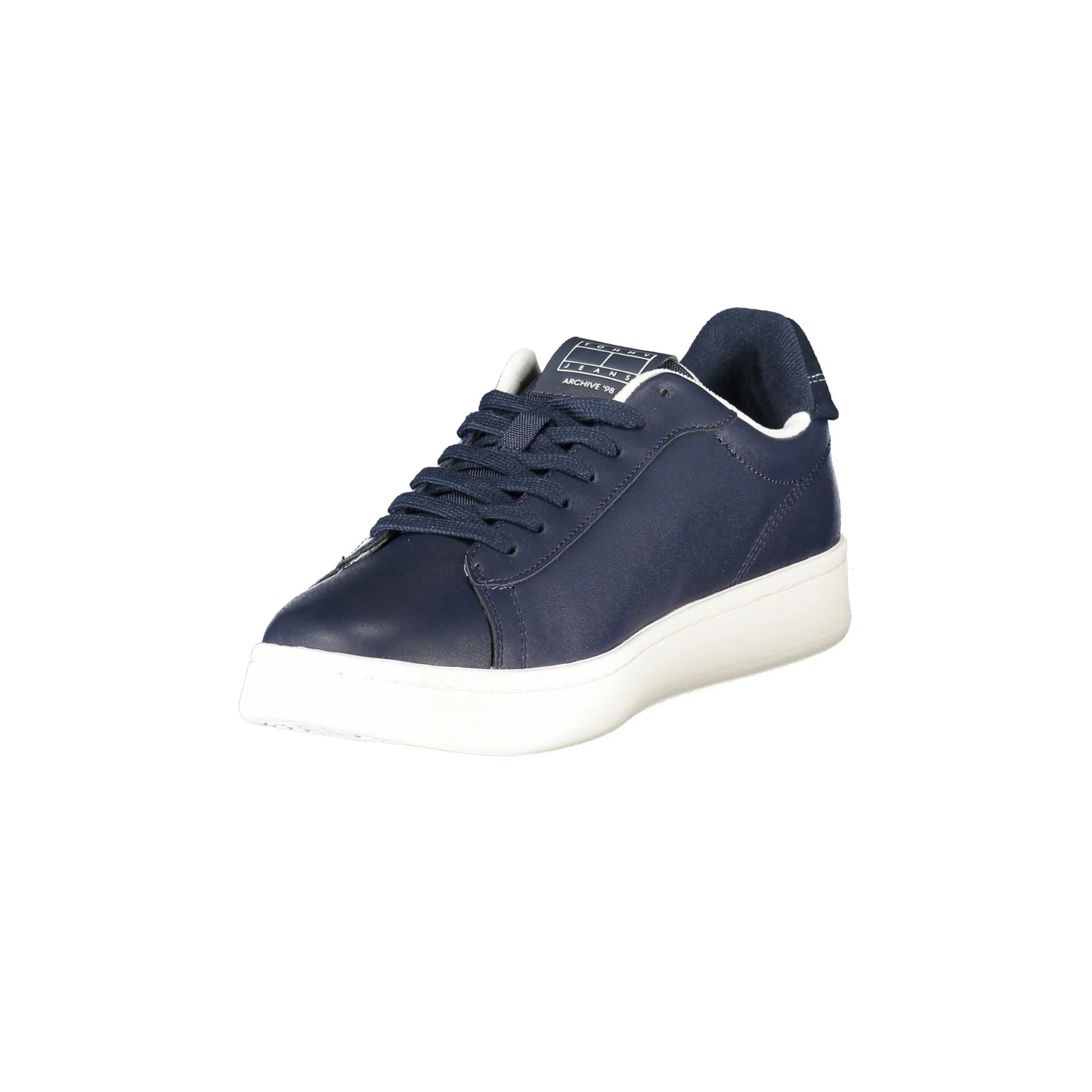 TOMMY HILFIGER Sneakers Uomo Blu con Lacci e Dettagli Blu - vista 3