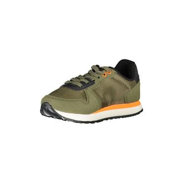 U.S. POLO ASSN. Calzatura Sportiva Bambino Verde con Dettagli a Contrasto e Logo Sneakers - vista 2