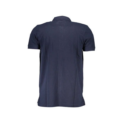 Gian Marco Venturi Polo Maniche Corte Uomo Blu Logo - vista 2