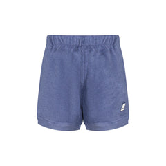 K-Way Short Bambino Blu Logo