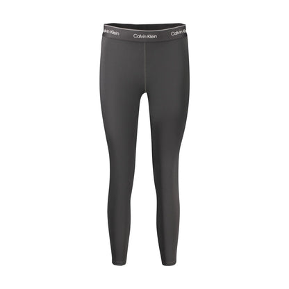 Calvin Klein Pantaloni Leggins Donna Nero Logo - foto prodotto