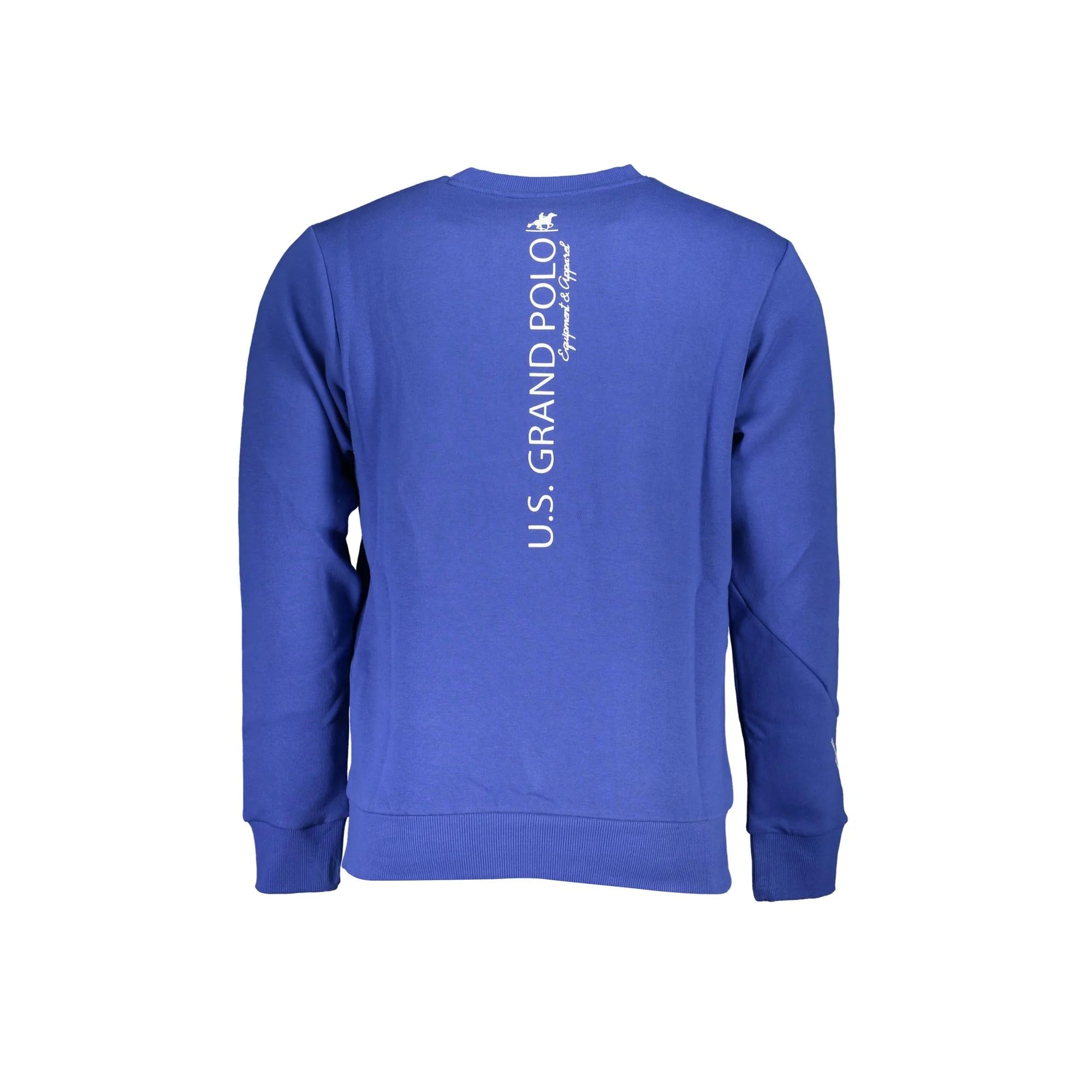 U.S. GRAND POLO FELPA SENZA ZIP UOMO BLU