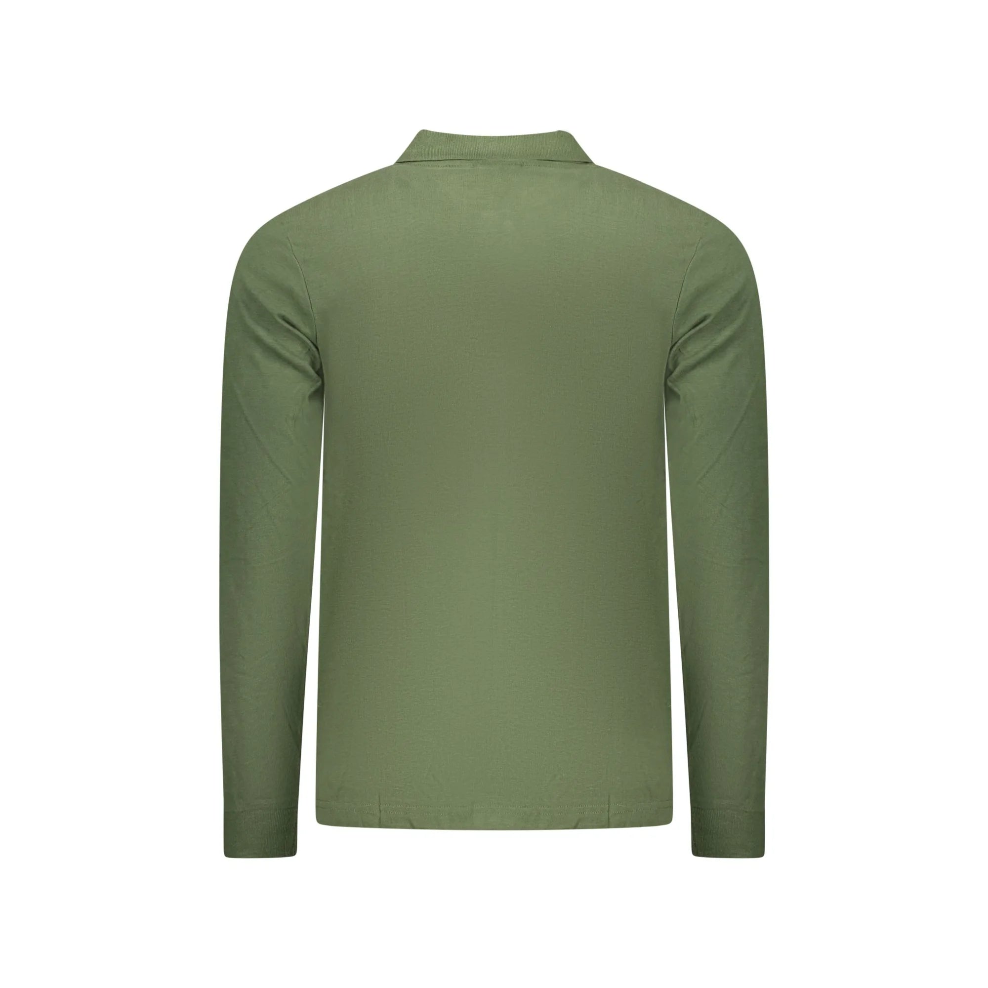 NORWAY 1963 POLO MANICHE LUNGHE UOMO VERDE