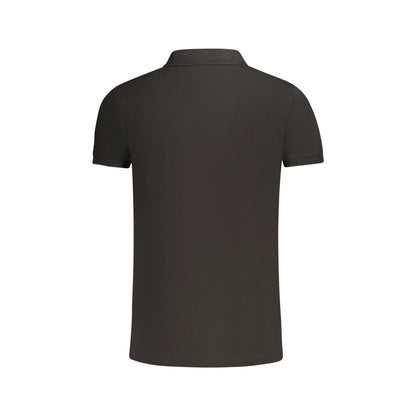 Fila Polo Maniche Corte Uomo Nera Ricamo nero - vista 2
