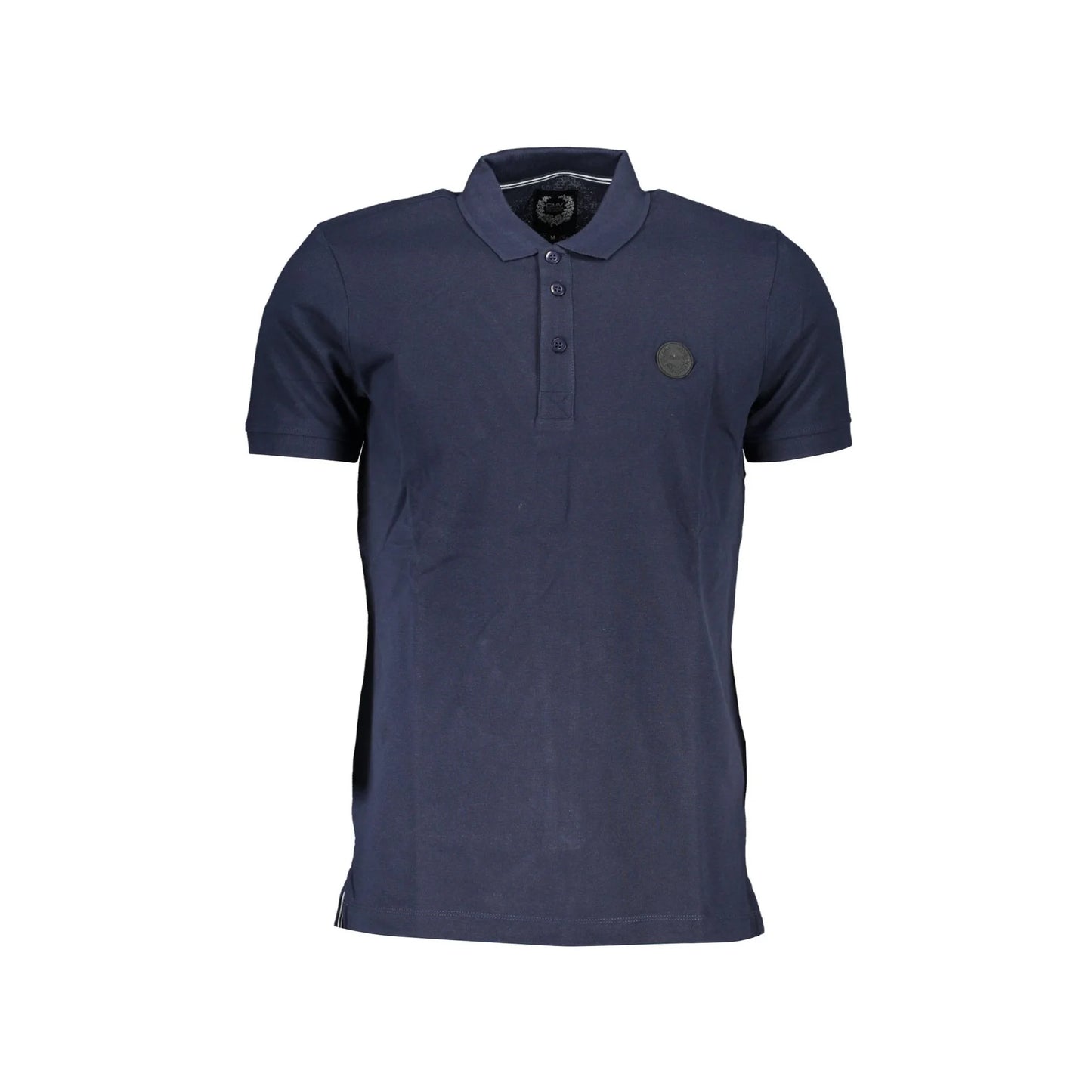 Gian Marco Venturi Polo Maniche Corte Uomo Blu Logo - foto prodotto