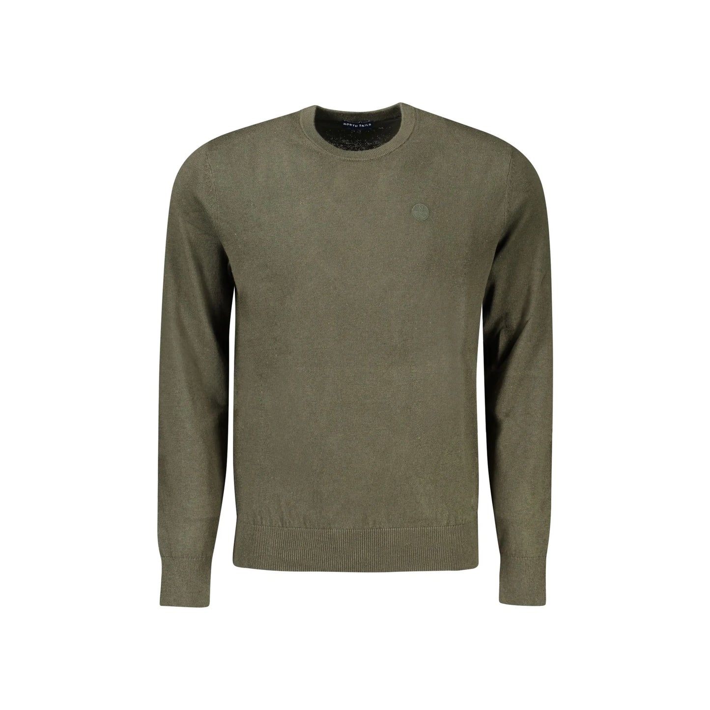 North Sails Maglione Uomo Verde Girocollo in Cotone e Lana Maglie - foto prodotto