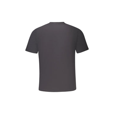 North Sails T-Shirt Maniche Corte Uomo Nera Stampa Logo nero - vista 2