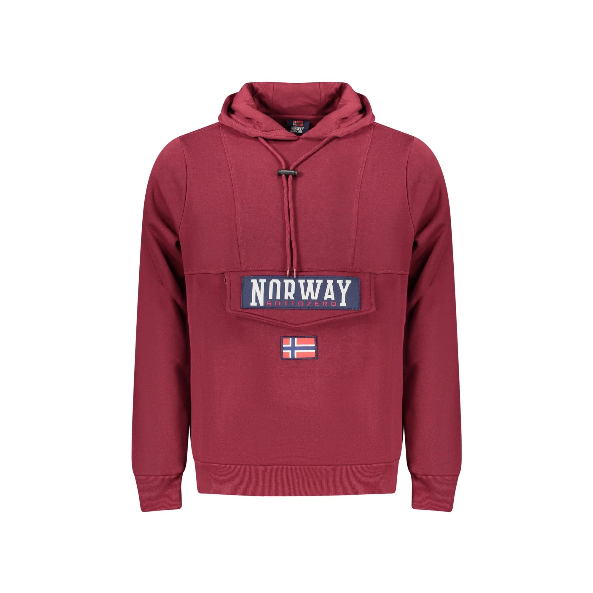 NORWAY 1963 FELPA SENZA ZIP UOMO VIOLA
