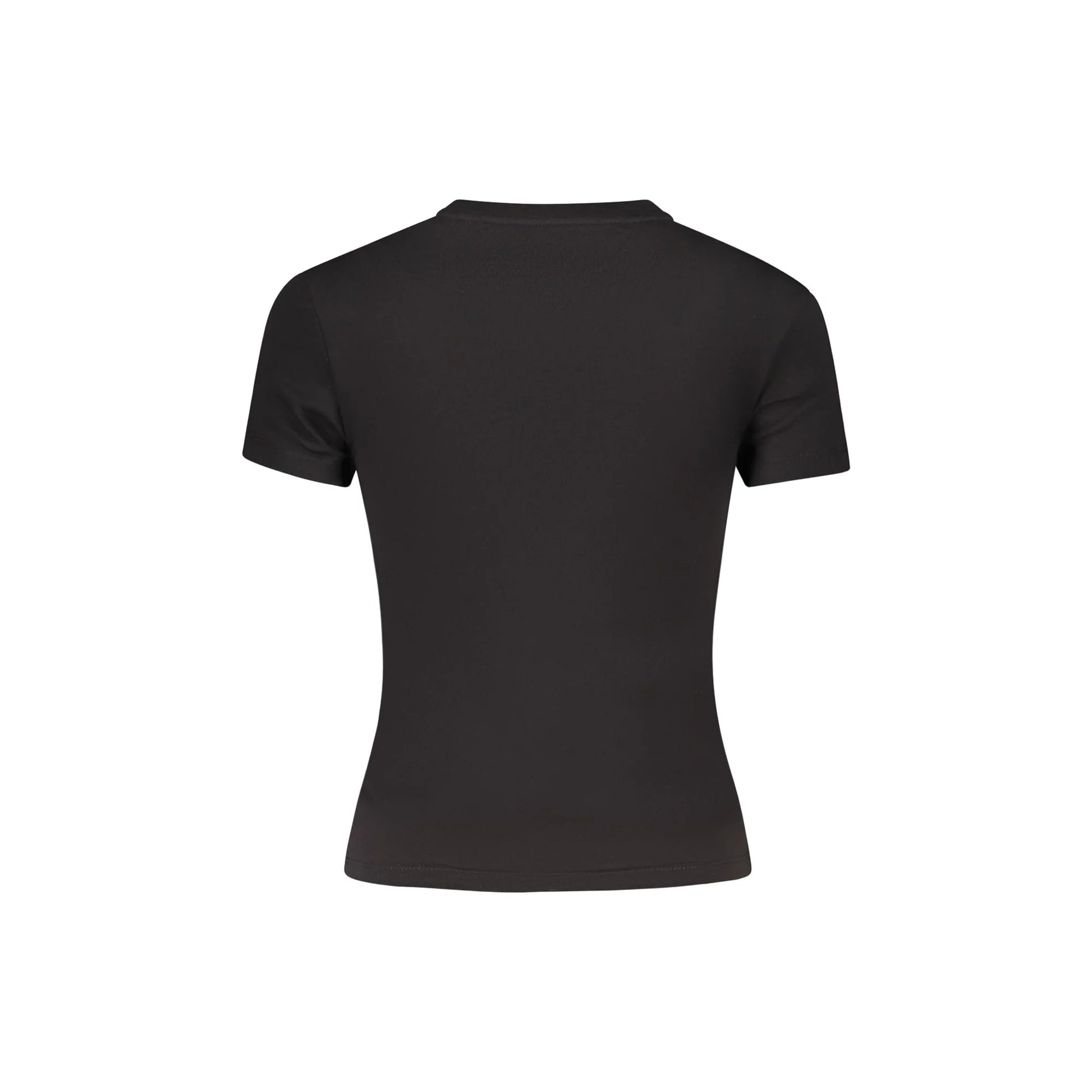 TOMMY HILFIGER T-SHIRT MANICHE CORTE DONNA NERO