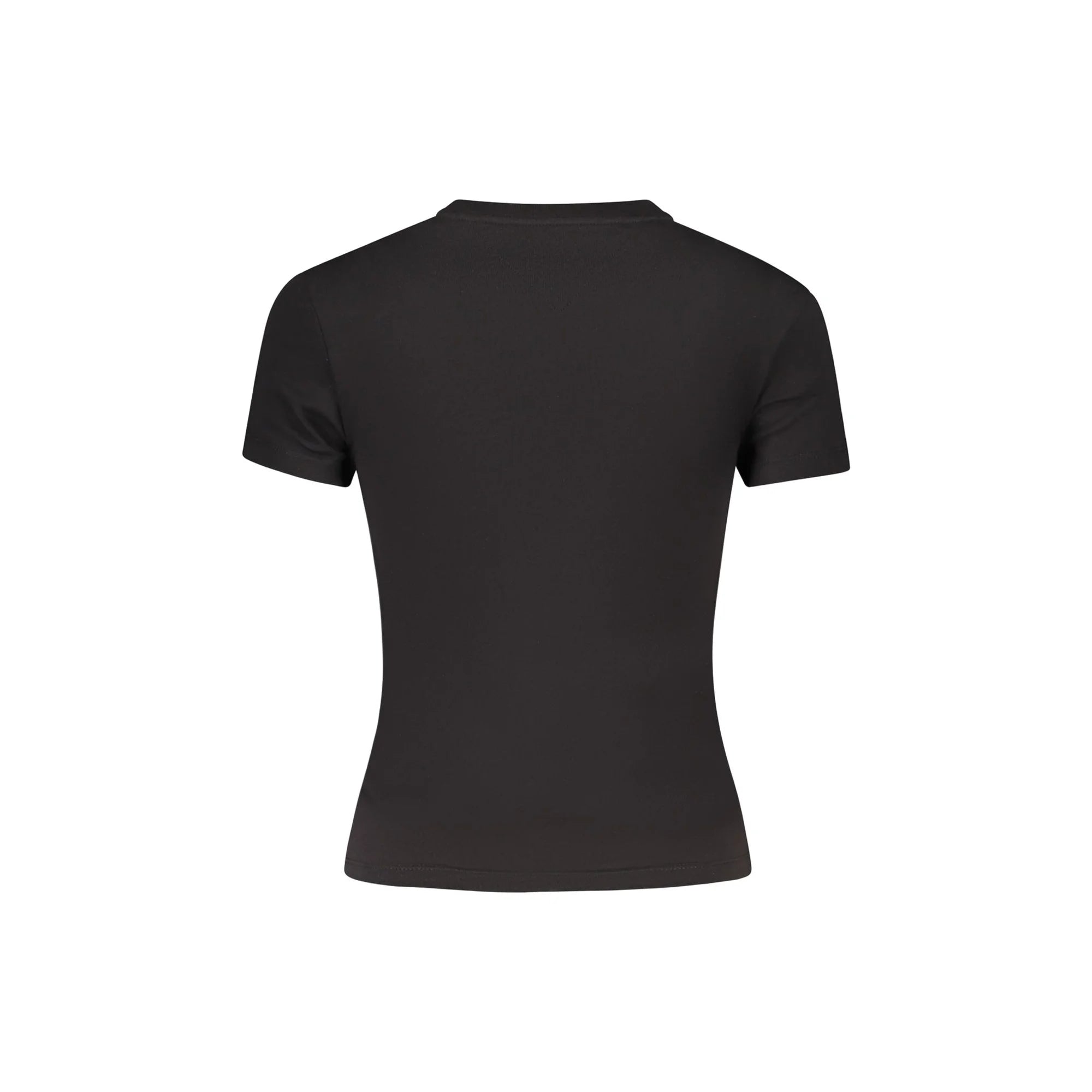 TOMMY HILFIGER T-SHIRT MANICHE CORTE DONNA NERO