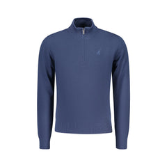 U.S. Grand Jersey Hombre Azul Cremallera Media Bordado