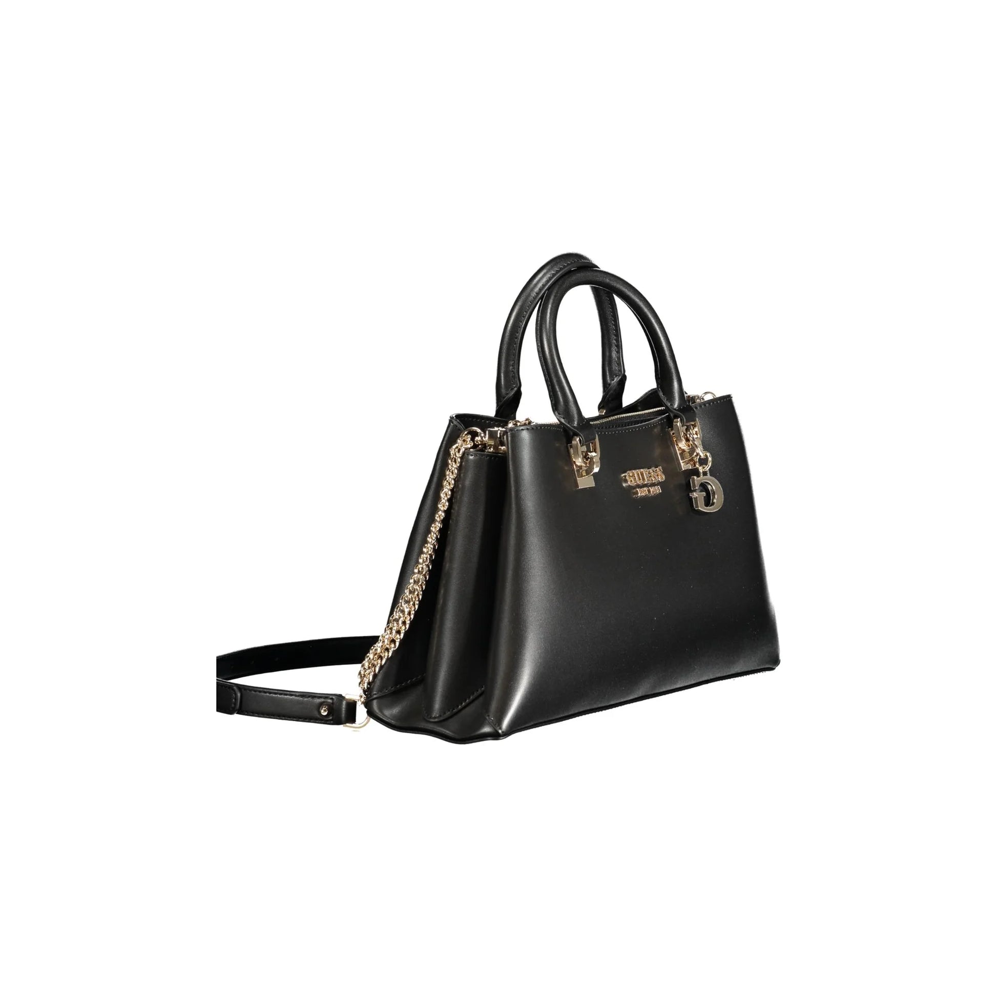 GUESS JEANS Borsa Donna Eliette Nera a Mano con Tracolla Removibile Borse nero - vista 3