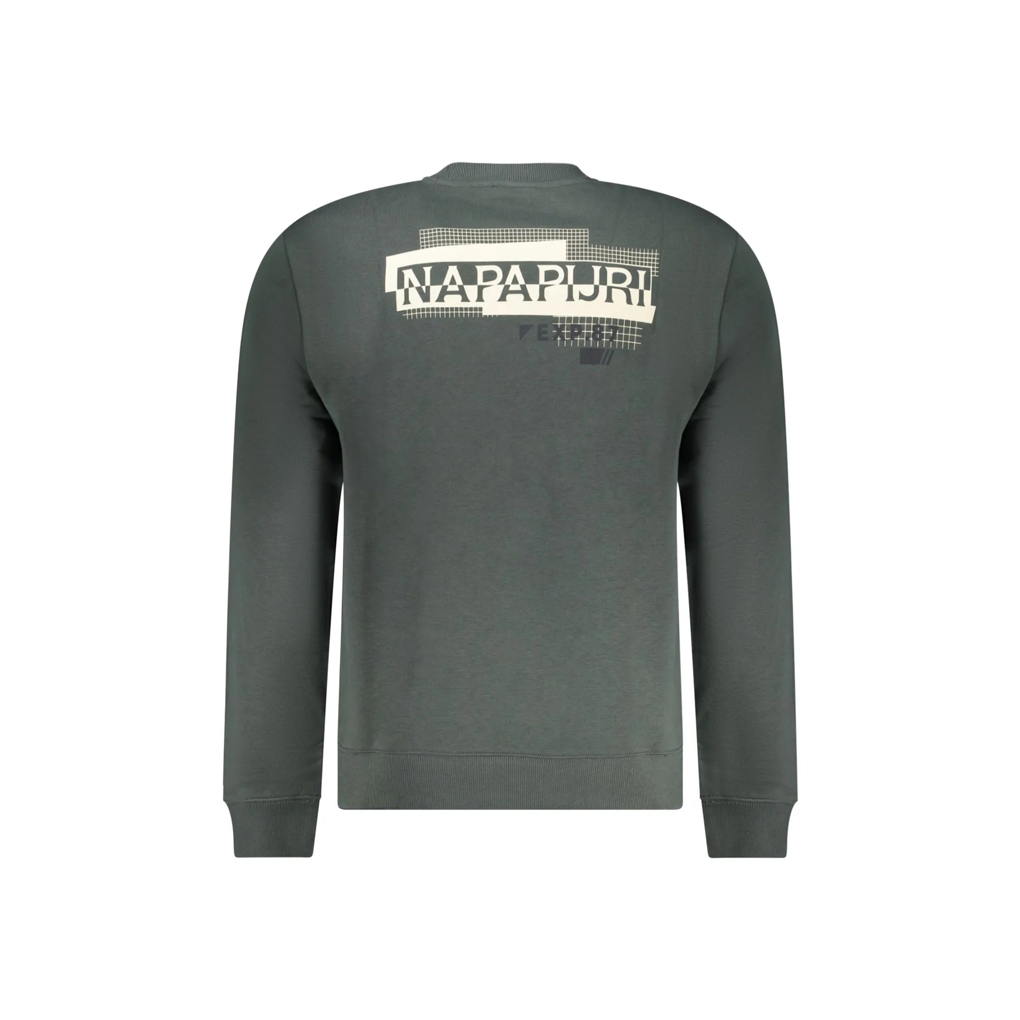 NAPAPIJRI FELPA SENZA ZIP UOMO VERDE