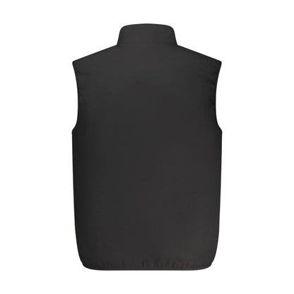 Norway 1963 Smanicato Uomo Nero con Zip Interno Pile Logo Giubbotti e Giacche - vista 2