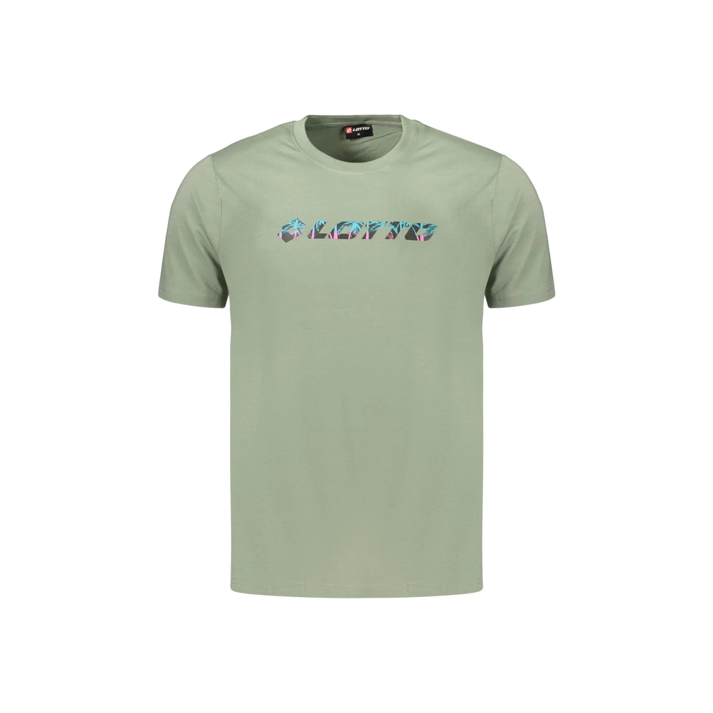 LOTTO T-SHIRT MANICHE CORTE UOMO VERDE