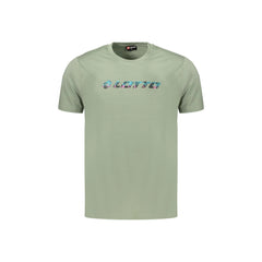 Lotto T-Shirt Krótki Rękaw Mężczyzna Zielony Z Nadrukiem