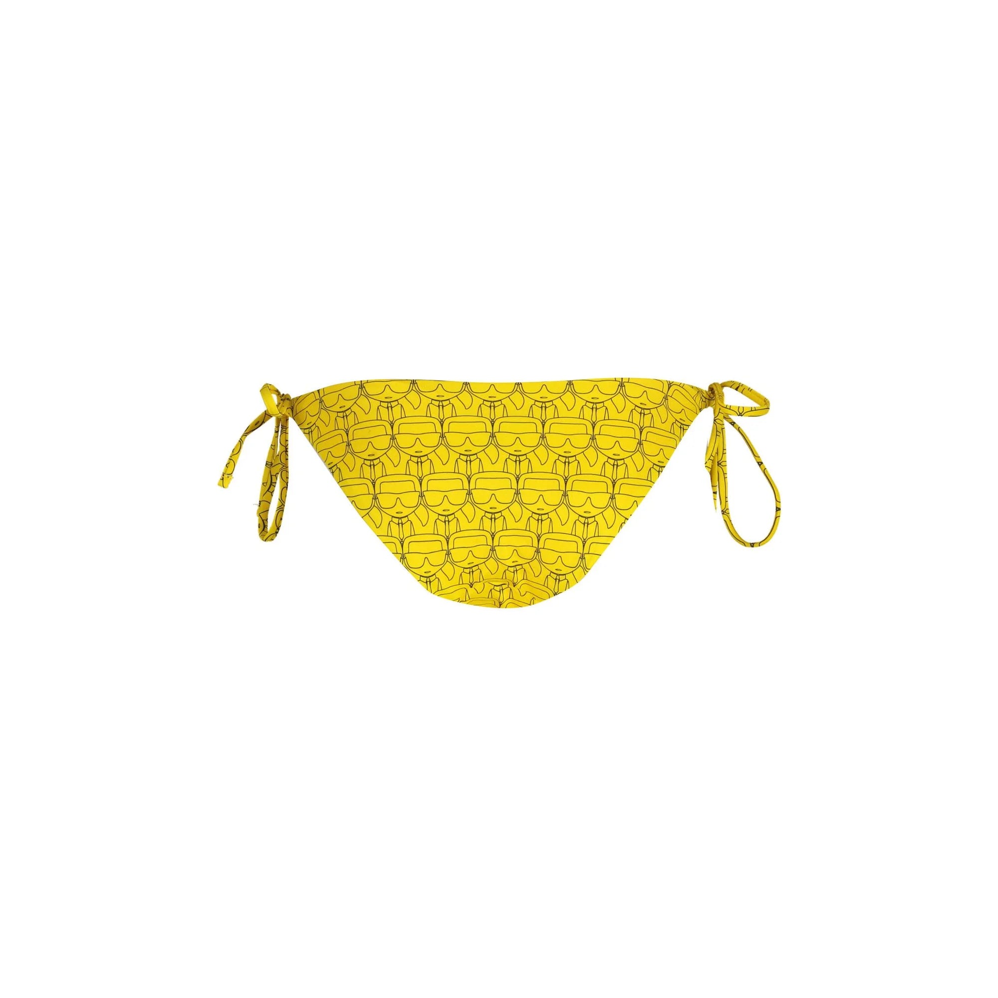 KARL LAGERFELD BEACHWEAR COSTUME PARTE SOTTO DONNA GIALLO