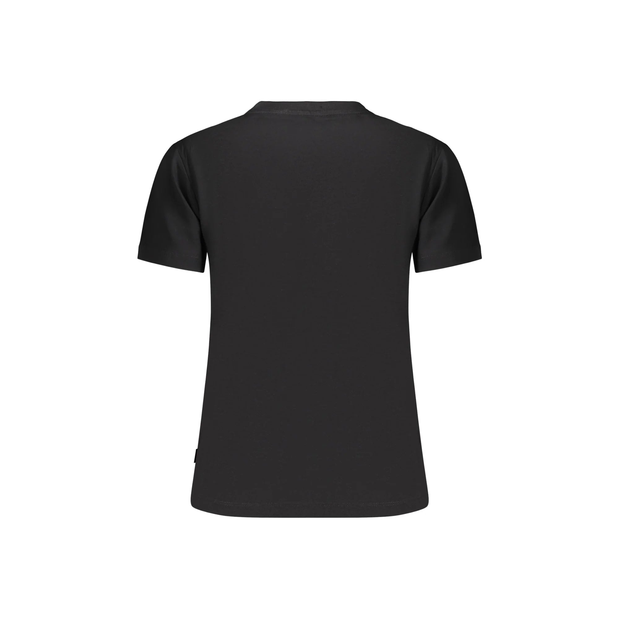 VANS T-SHIRT MANICHE CORTE DONNA NERO
