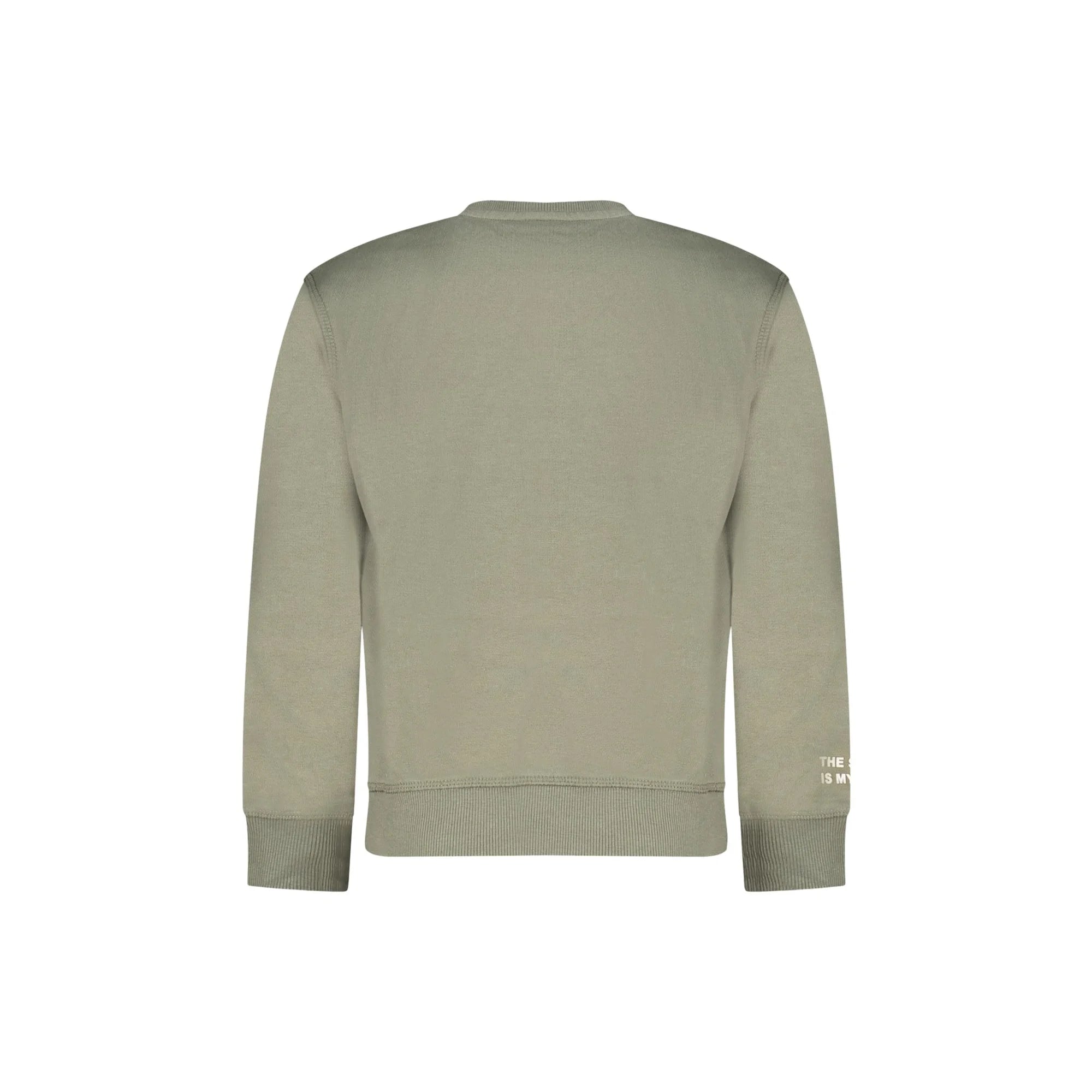 North Sails Felpa Maniche Lunghe Unisex Verde Logo Felpe - vista 2