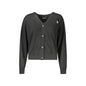 Guess Jeans Maglia Cardigan Donna Nero Logo Maglie - foto prodotto