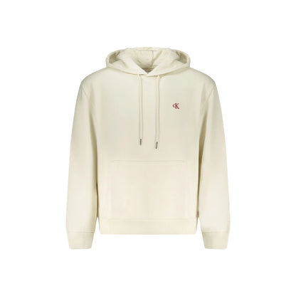Calvin Klein Felpa Maniche Lunghe Uomo Bianca Ricamo Felpe Bianco - foto prodotto