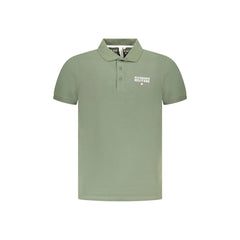Accademia Militare Polo Maniche Corte Uomo Verde Stampa