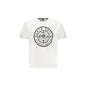 North Sails T-Shirt Uomo Bianca Girocollo Cotone Stampa Logo Bianco - foto prodotto