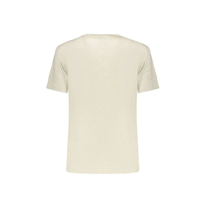CALVIN KLEIN T-SHIRT MANICHE CORTE DONNA GRIGIO