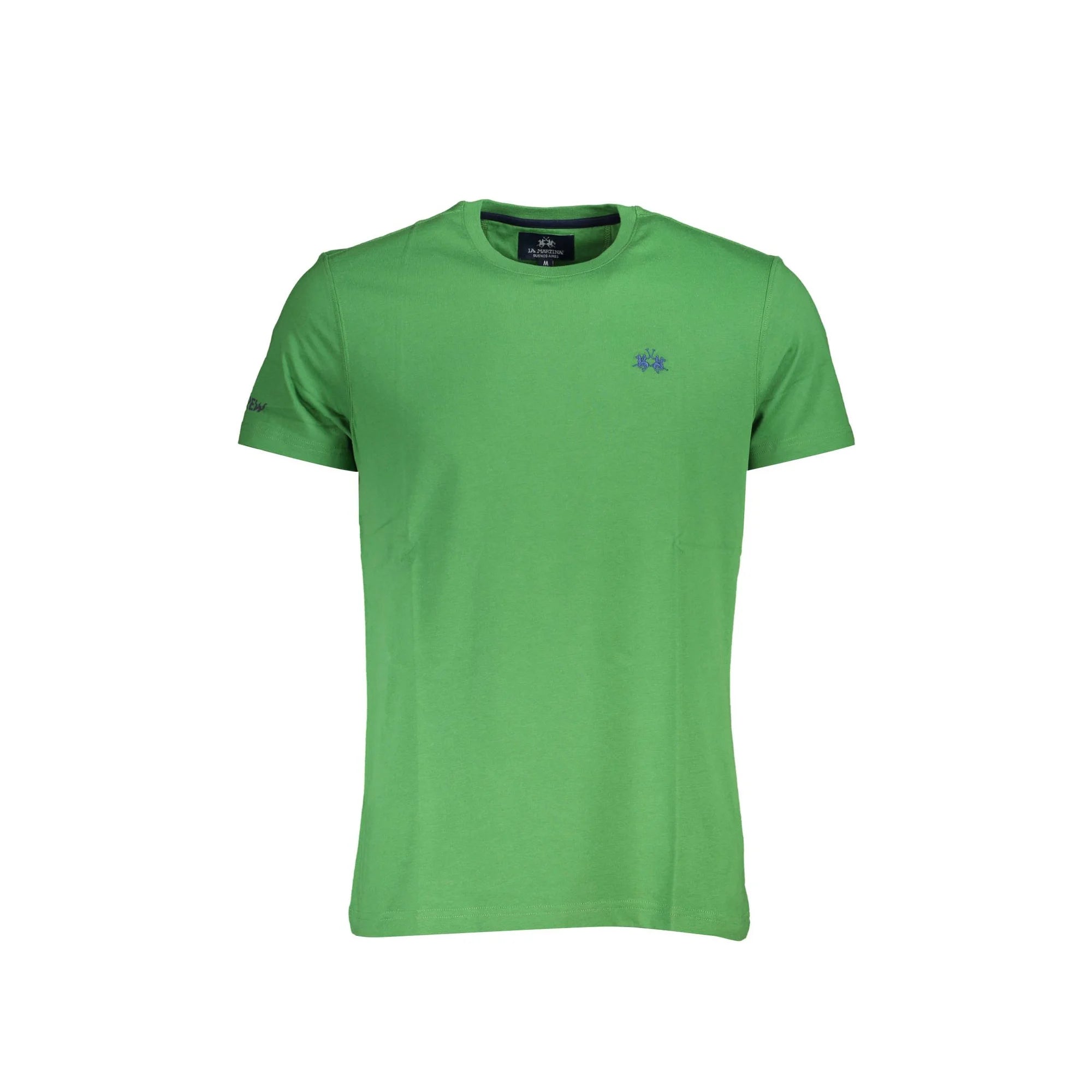 LA MARTINA T-SHIRT MANICHE CORTE UOMO VERDE
