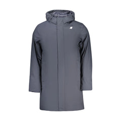K-Way Giubbotto Maniche Lunghe Uomo Blu Logo