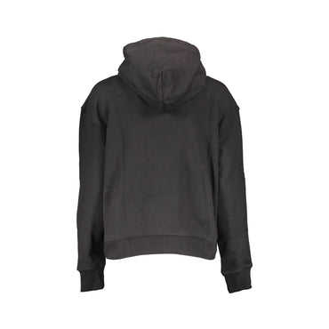 Calvin Klein Felpa Maniche Lunghe Donna Nera Stampa Felpe nero - vista 2
