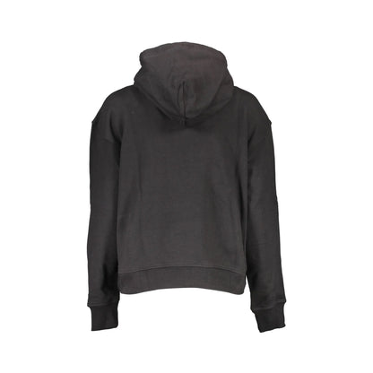 Calvin Klein Felpa Maniche Lunghe Donna Nera Stampa Felpe nero - vista 2