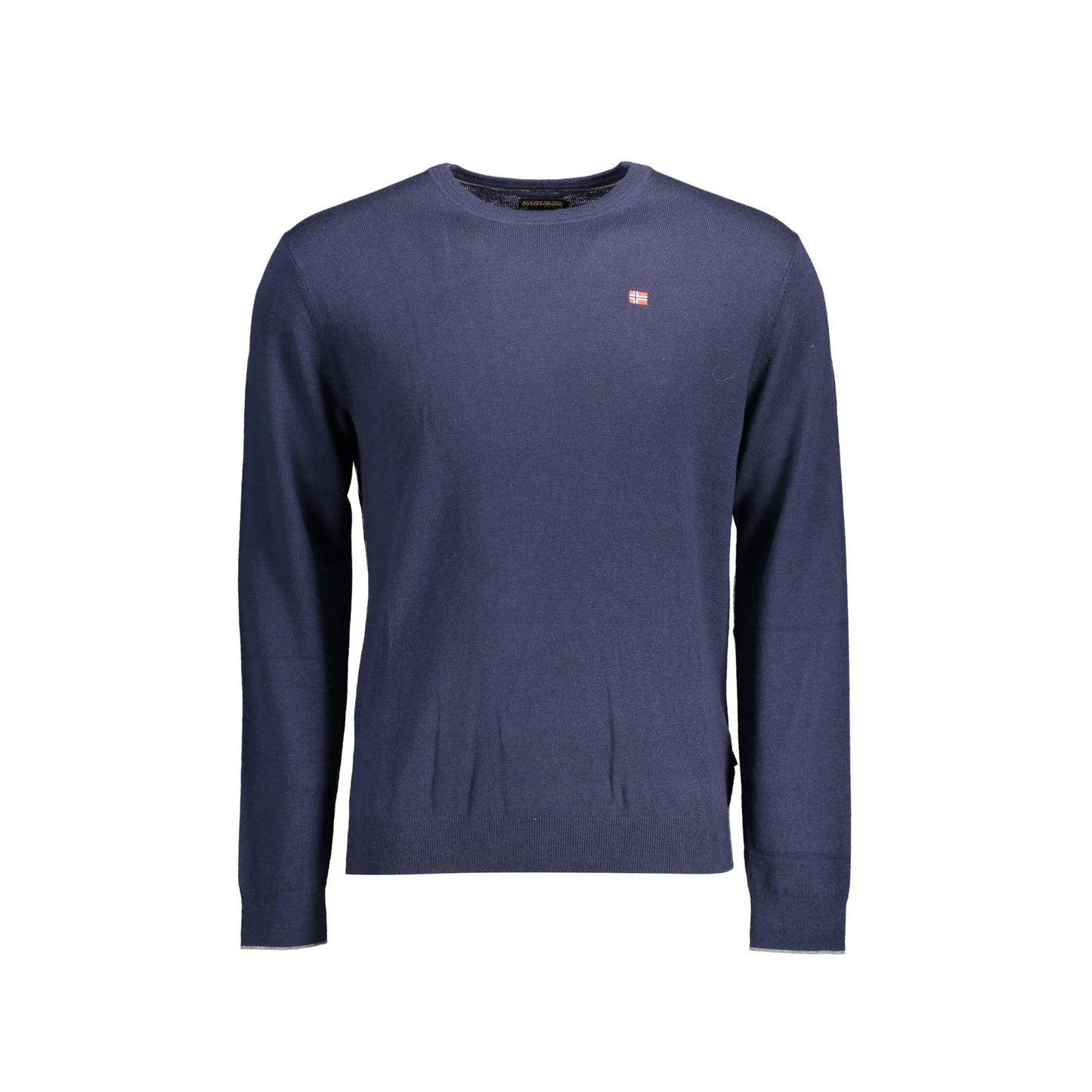 Napapijri Maglione Uomo Blu Girocollo Maniche Lunghe Maglie - foto prodotto