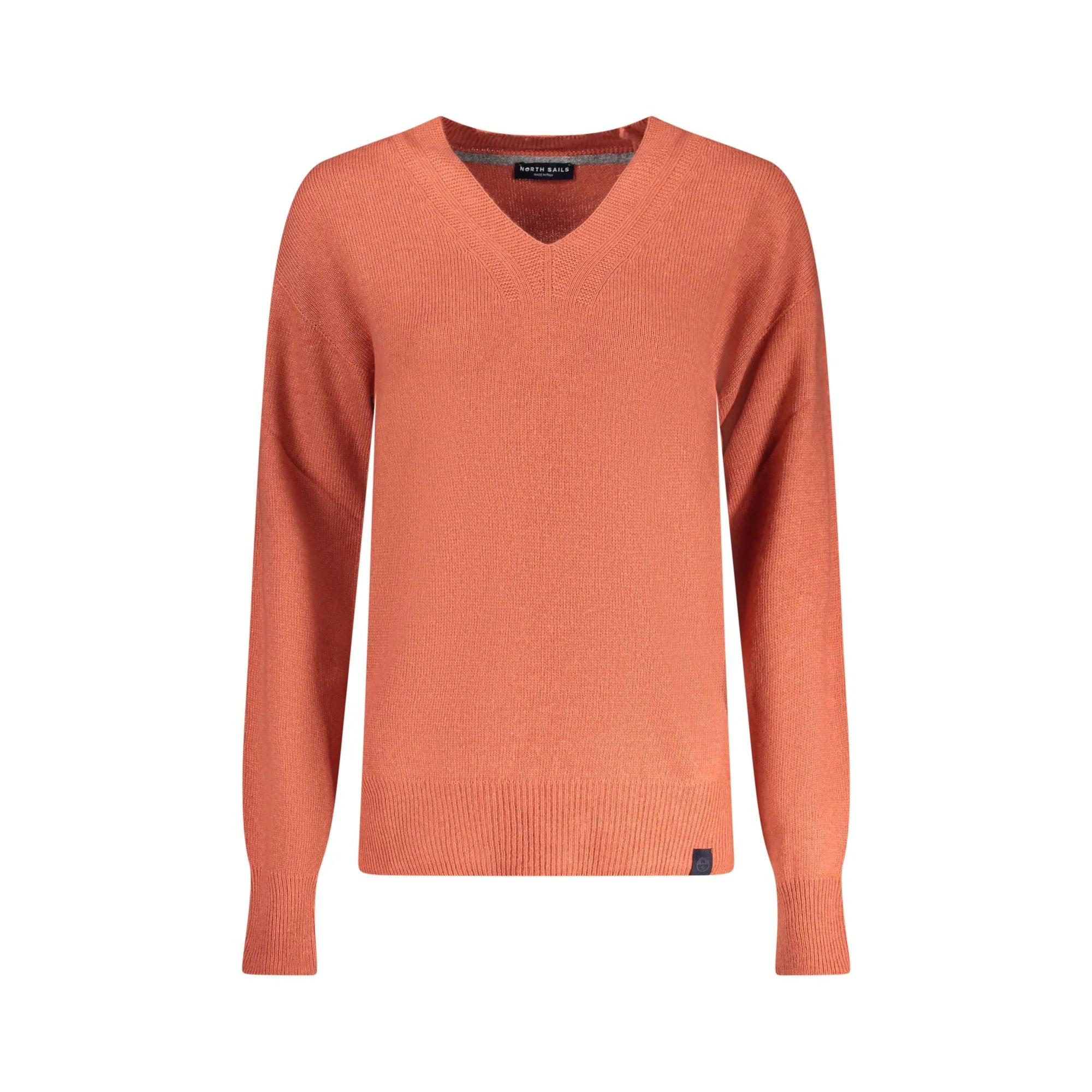 North Sails Maglione Donna Rosso Logo Maglie - foto prodotto