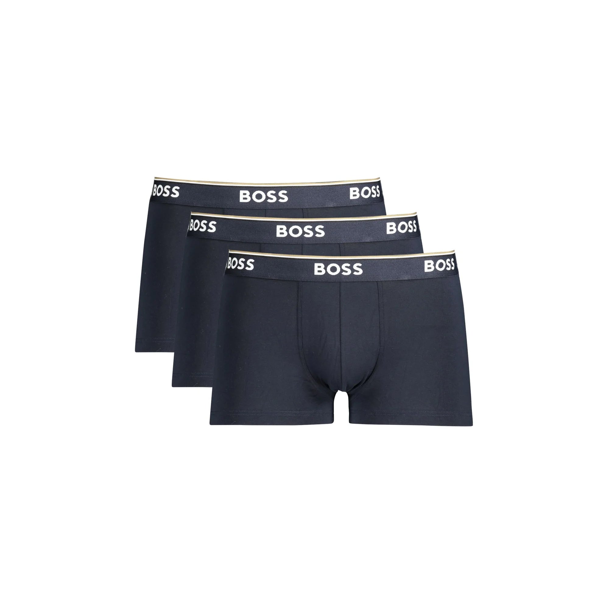Boss Boxer Uomo Blu Stampa Logo Intimo - foto prodotto