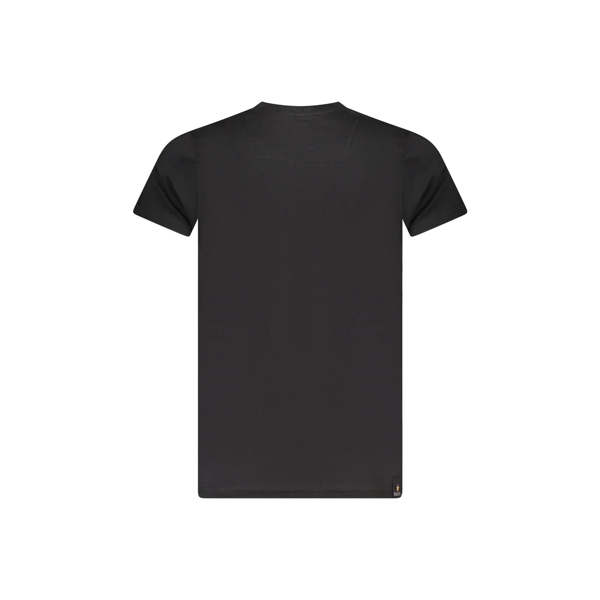 Accademia Militare T-Shirt Maniche Corte Uomo Nera Stampa Logo nero - vista 2