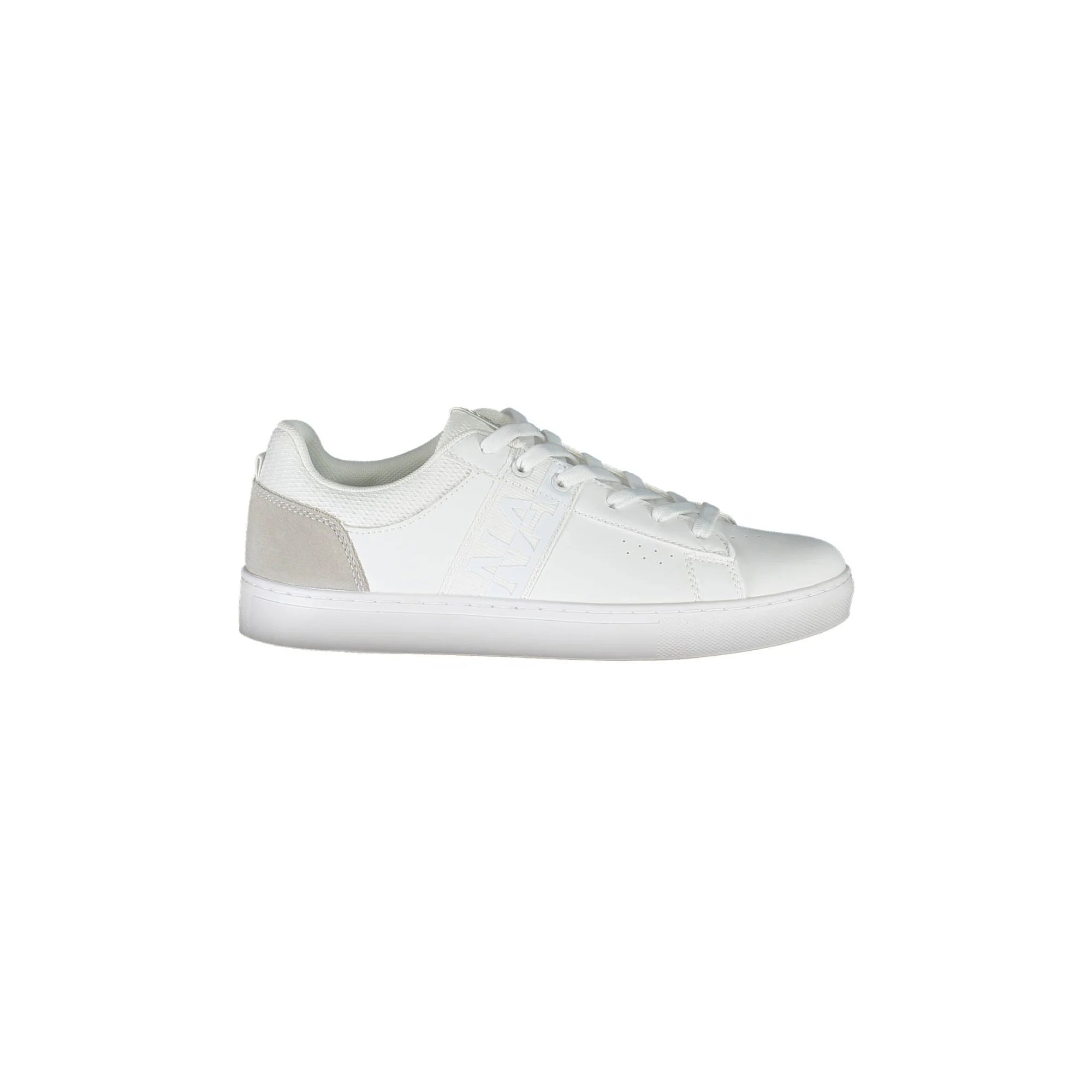 NAPAPIJRI SHOES Scarpe Sneakers Donna Bianche con Dettagli a Contrasto Bianco - foto prodotto